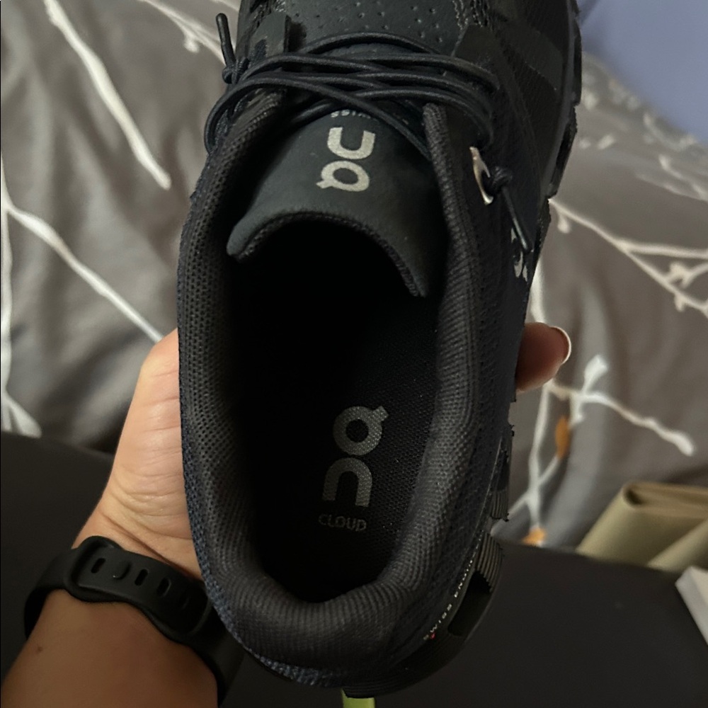 On Running Black Athletic Shoes - Picture 5 of 8